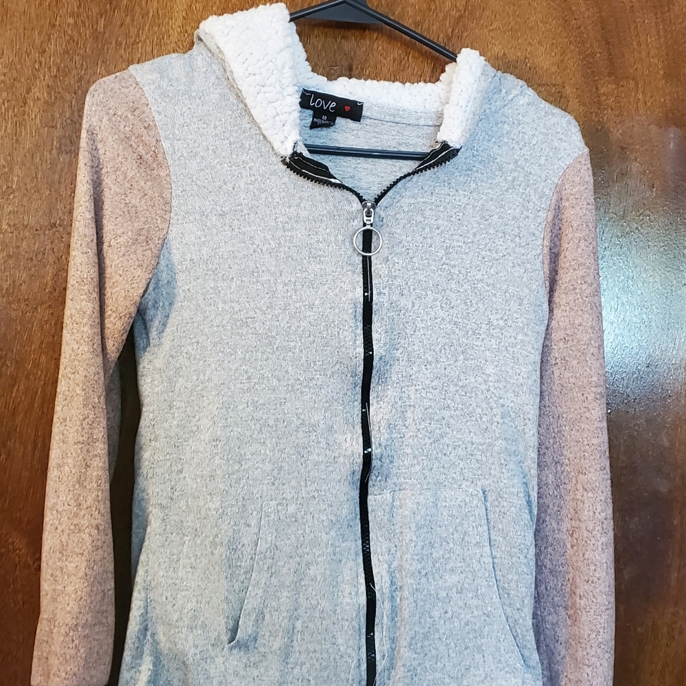 Zip up hoodie